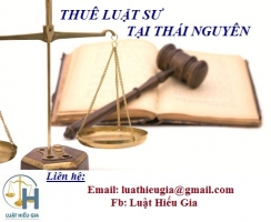 Thuê Luật sư tại Thái Nguyên